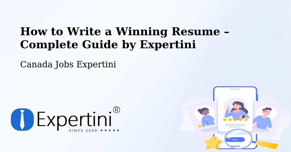 Resume Writing Guide for Job Seekers – Aylmer - Aylmer, Canada Jobs Expertini